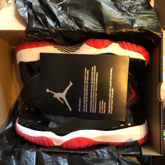 Retro Jordan 11 BRED - Picture 4 of 5